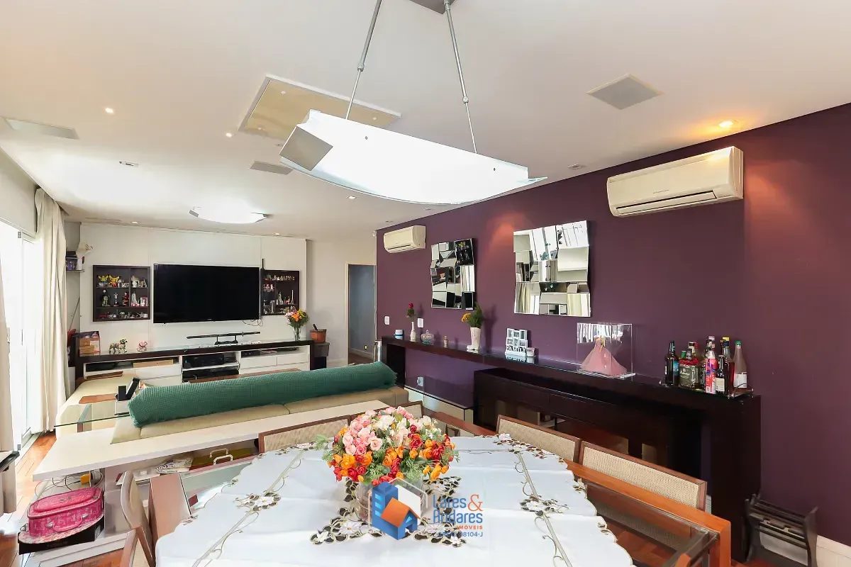 Imagem Apartamento para venda em Vila Romana com 4 quartos, sendo 4 suítes, 223m²