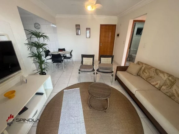 Apartamento com 2 dormitórios à venda, 72 m² por R$ 585.000,00 - Vila Caiçara - Praia Grande/SP