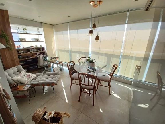 Imagem Apartamento para venda ou locação no Brooklin Paulista, São Paulo-SP: 1 quarto, 1 sala, 1 banheiro, 1 vaga de garagem!