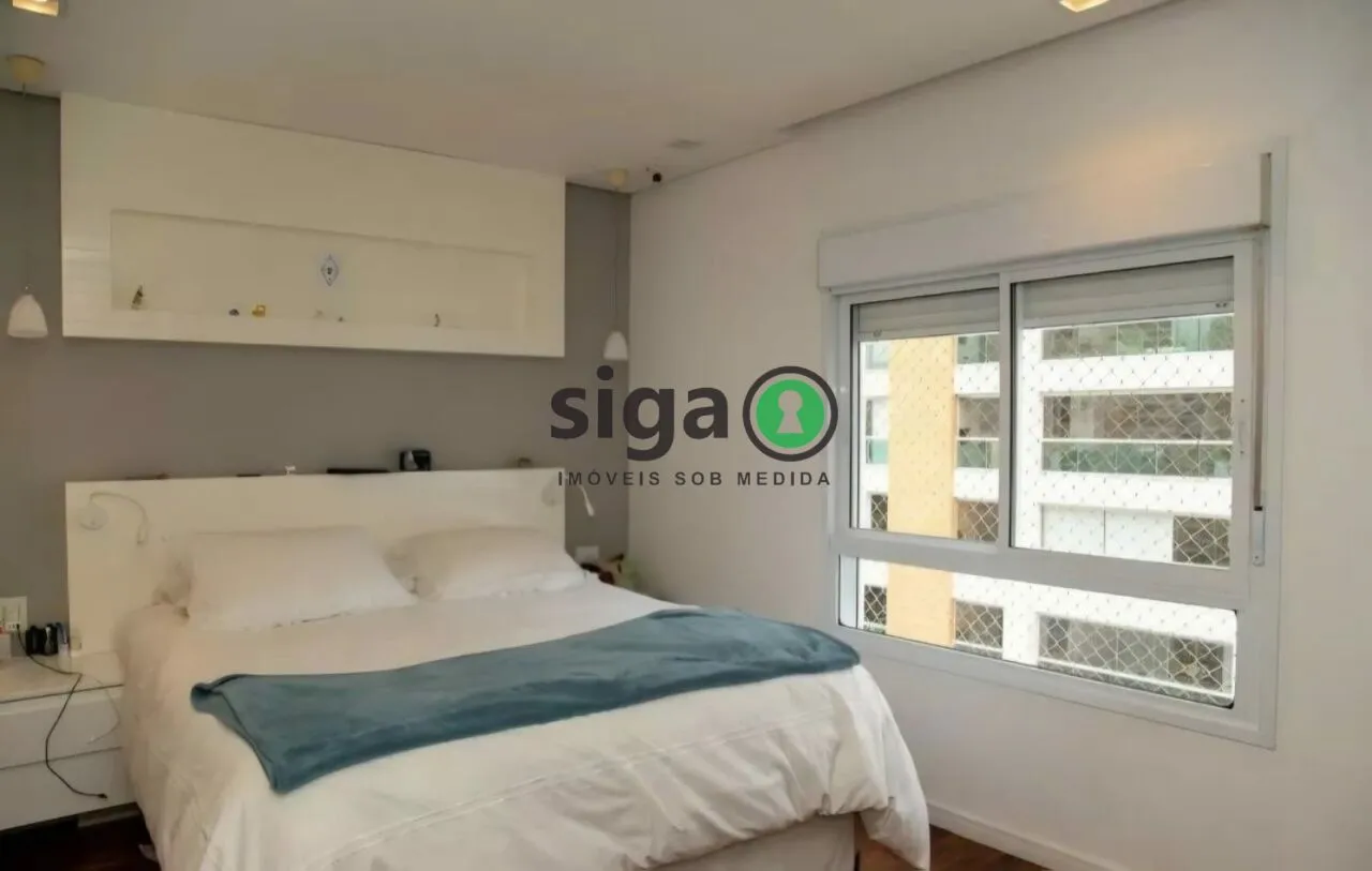 Imagem Apartamento alto padrão com 3 suítes, varanda gourmet e quadra de tênis no Campo Belo