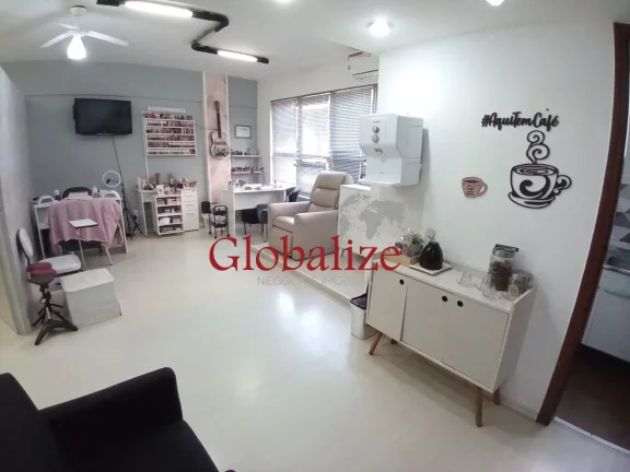 Imagem Sala comercial a venda com 48m², copa, banheiro e portaria por R$ 220.000,00
