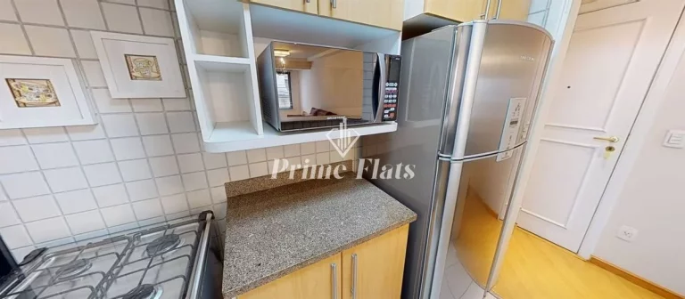 Imagem Flat disponível para locação no Estanconfor Moema, com 57m², 2 dormitórios e 1 vaga