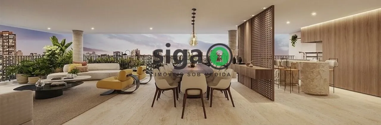 Imagem Apartamento á venda no Itaim com 4 quartos e 4 vagas!