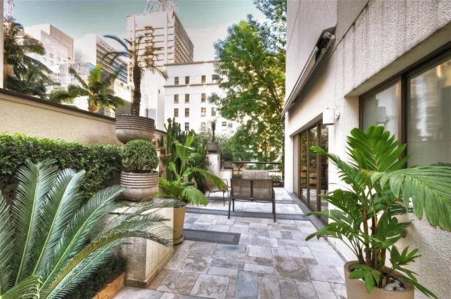 Imagem Flat disponível para venda no Transamerica Executive Nova Paulista, com 23m², 1 dormitório e 1 vaga de garagem