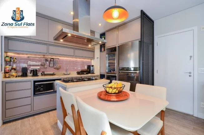 Imagem Apartamento à Venda Na Vila Mariana Com 2 Suítes e 2 Vagas - Varanda Gourmet