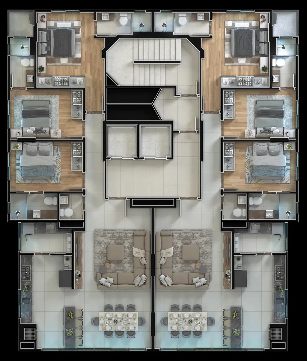 Imagem APARTAMENTO RESIDENCIAL em Balneário Camboriú - SC, Centro
