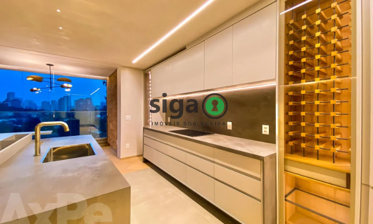 Imagem Apartamento Duplex para locação em Pinheiros 1 suíte e 2 vagas, São Paulo/SP