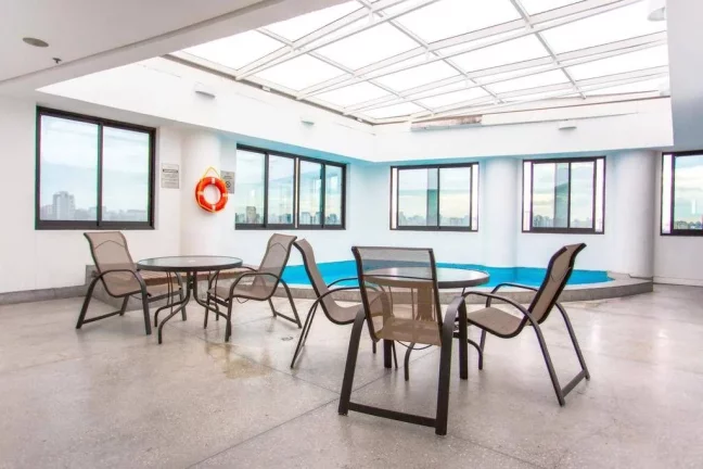 Imagem Flat disponível para venda no Estanplaza Berrini no Brooklin, com 30m², 1 dormitório e 1 vaga