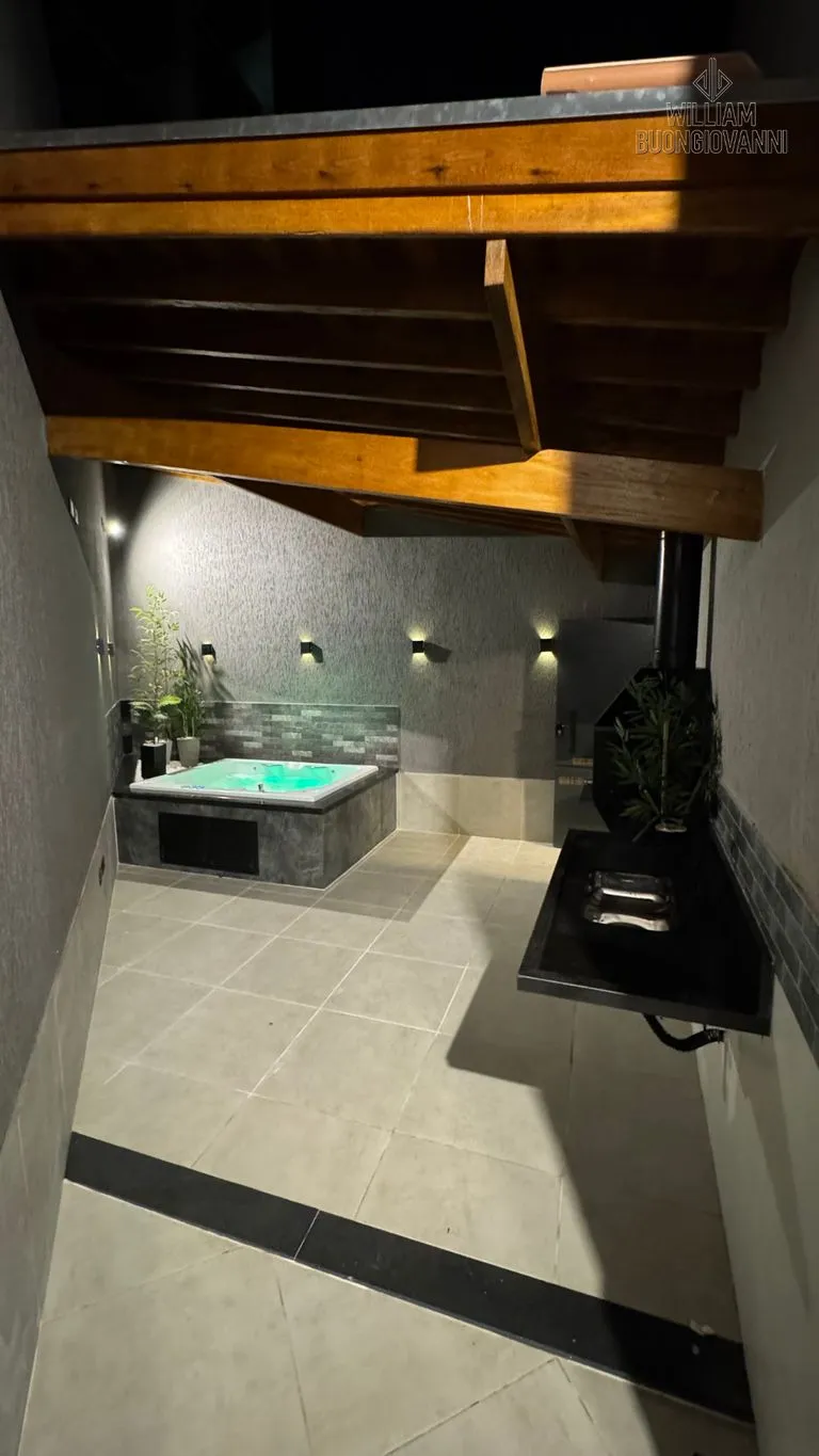 Foto do imóvel Sobrado 2 Suítes com SPA e Área Gourmet - 75m² em Vila Caiçara, Praia Grande - SP