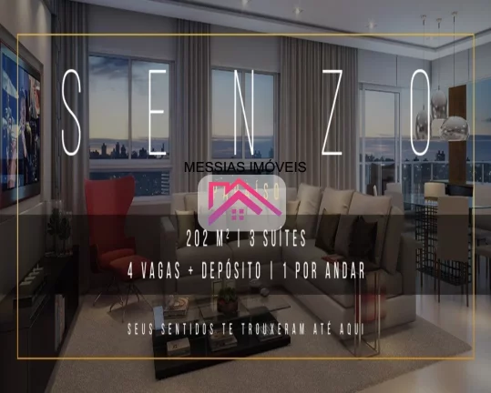 Imagem APARTAMENTOS DE 3 SUITES E 4 VAGAS - SENZO PARAÍSO