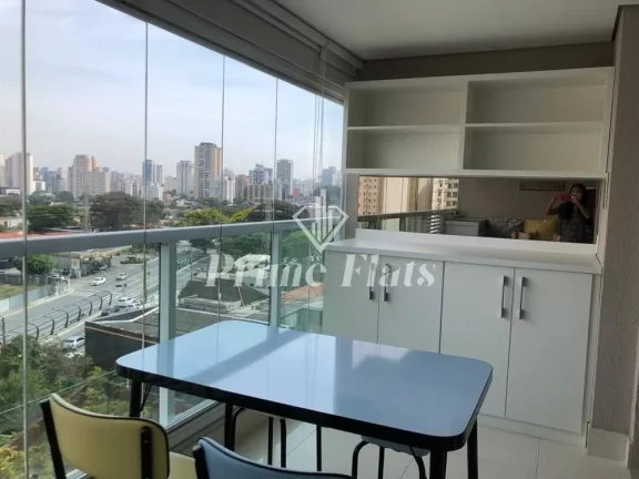 Imagem Flat disponível para venda no Condomínio Cosmopolitan High Garden, com 33m², 1 dormitório e 1 vaga