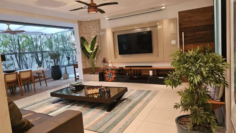 Imagem Apartamento Garden com 2 dormitórios à venda, 217 m² por R$ 1.999.000 - José Menino - Santos/SP