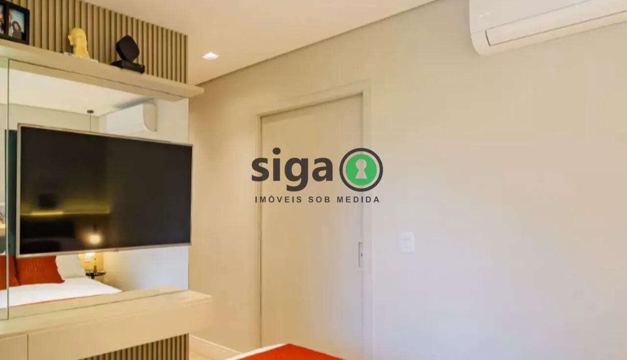 Imagem Apartamento de 141m2 à venda no Brooklin, com 03 suítes e 2 vagas