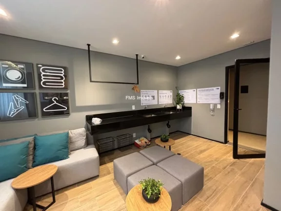 Imagem Apartamento para venda em São Paulo-SP, Pinheiros: 1 quarto, 1 sala, 1 banheiro, 24m² de área.