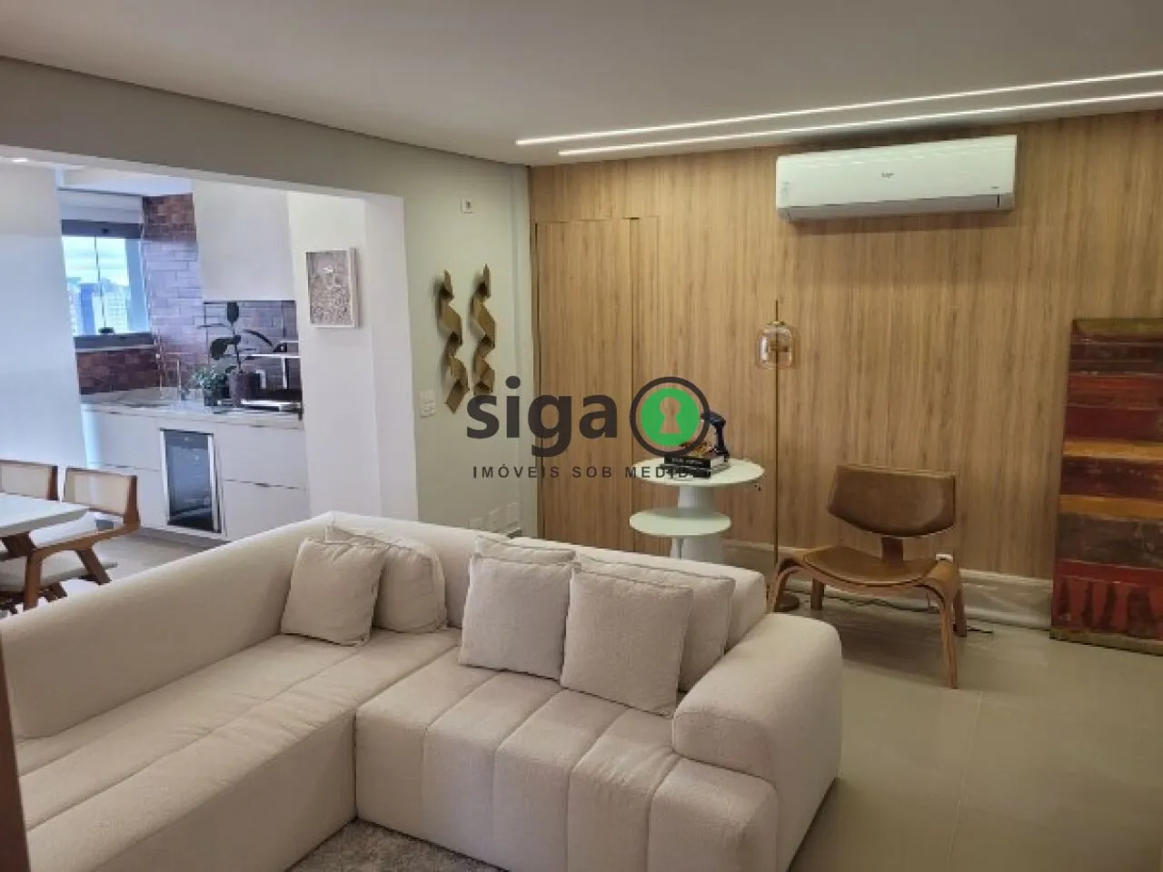 Imagem Apartamento á Venda - 81m², 2 suítes, 1 vaga - MOBILIADO