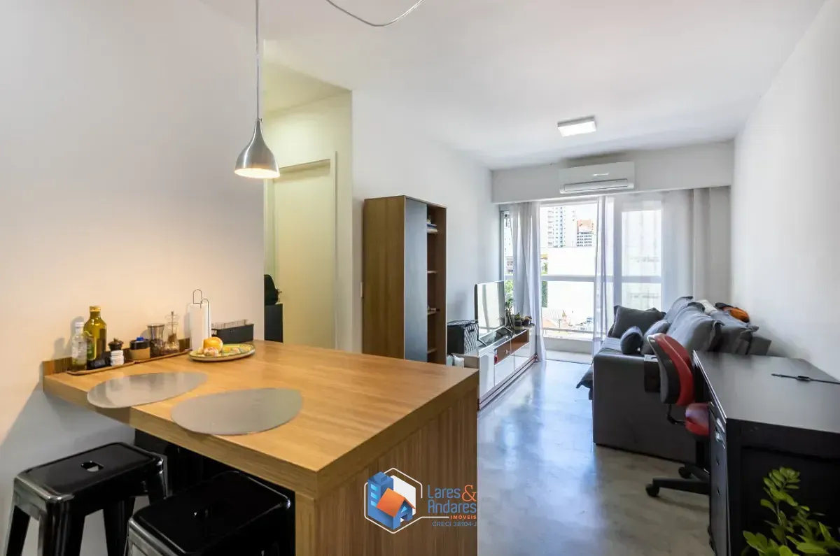 Imagem Apartamento para venda em Pinheiros com 1 quarto, 44m²