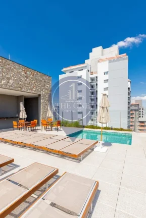 Imagem Studio Moderno à Venda ou Locação em Santo Amaro, São Paulo-SP: 1 Quarto, 1 Banheiro, 24,00 m² de Área.
