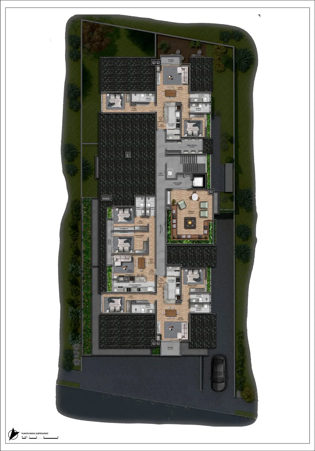 Imagem Apartamento à venda em Canela, Centro , com 2 quartos, 79.52m2