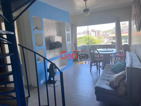 Imagem Cobertura com 4 dormitórios à venda, 120 m² por R$ 1.100.000,00 - Centro - Cabo Frio/RJ