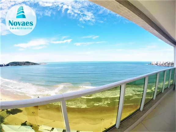 Imagem Maravilhoso apartamento a Venda de Frente para o Mar com uma Linda Vista permanente para o mar da Praia do Morro em Guarapari