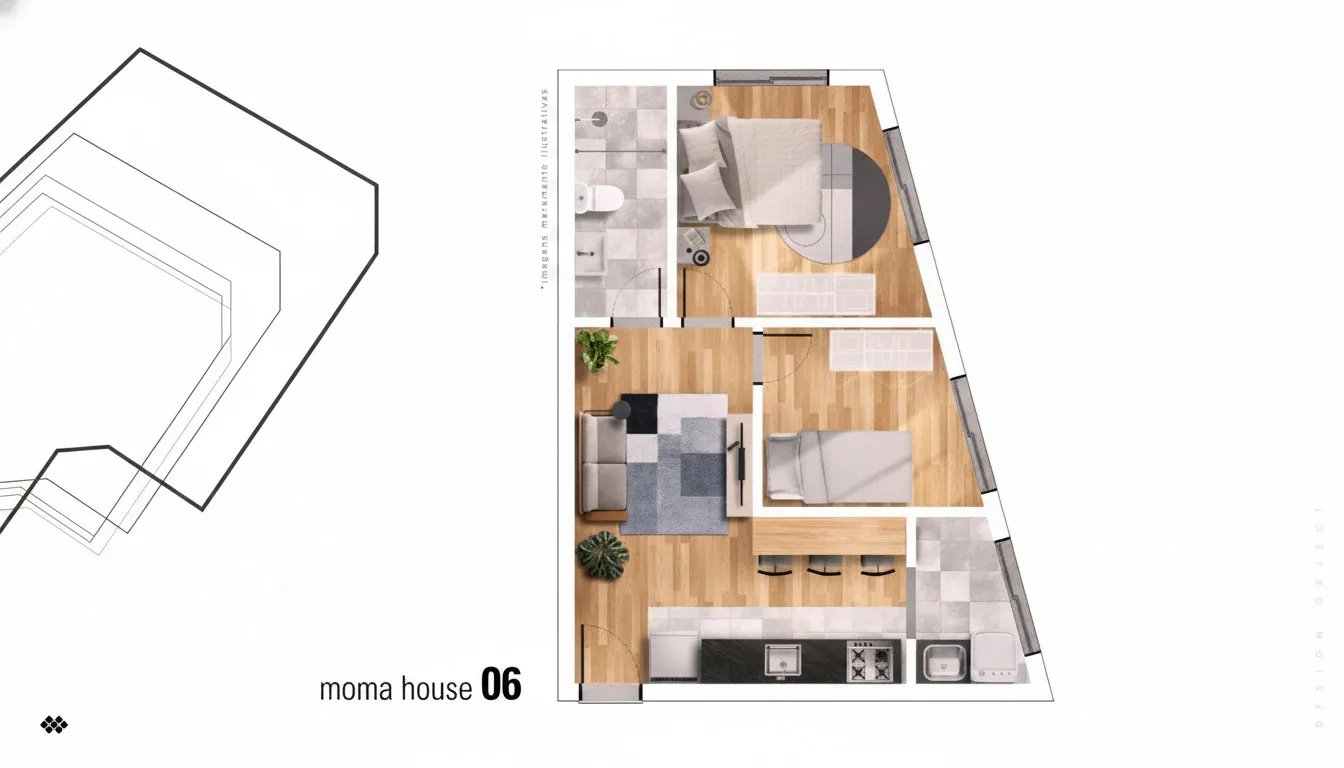 Imagem Apartamento 2 quartos à venda em Residencial Greenville, Poços de Caldas