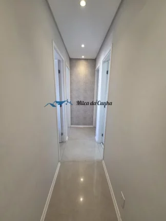 Imagem Lindo Apartamento para Venda, com 3 dormitórios, 1 Suíte, 2 vagas, Varanda Gourmet, 75m², Vila Apiaí, Santo André