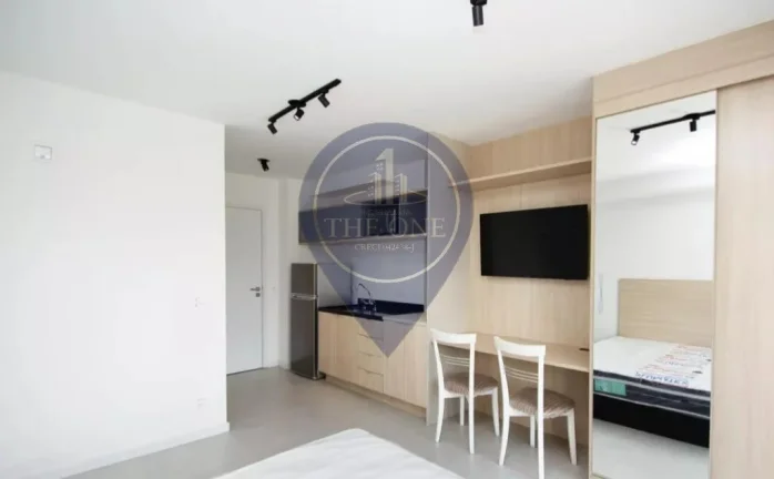 Imagem Studio de Luxo para Locação em Pinheiros, São Paulo-SP: 1 Quarto, 1 Banheiro, 25m² de Área