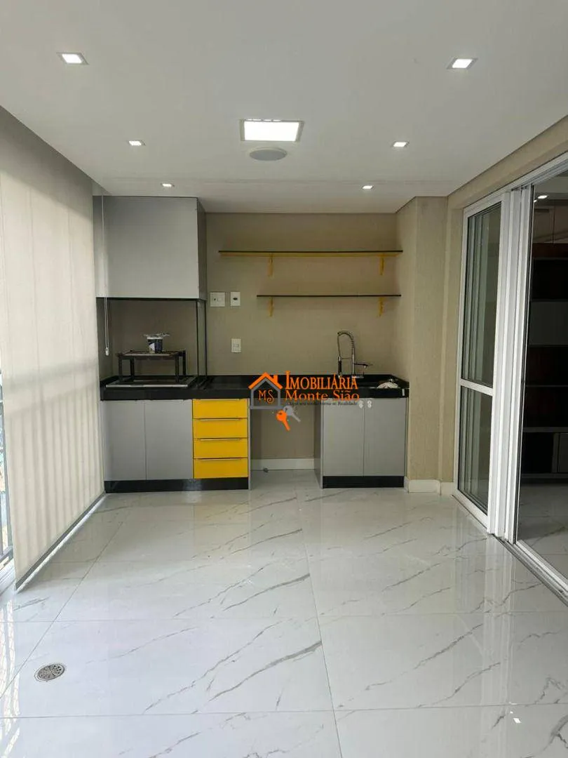 Imagem Apartamento com 3 dormitórios à venda, 122 m² por R$ 1.380.000 - Jardim Flor da Montanha - Guarulhos/SP