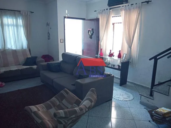 Imagem Sobrado com 3 dormitórios à venda, 141 m² por R$ 470.000,00 - Vila Ponte Nova - Cubatão/SP