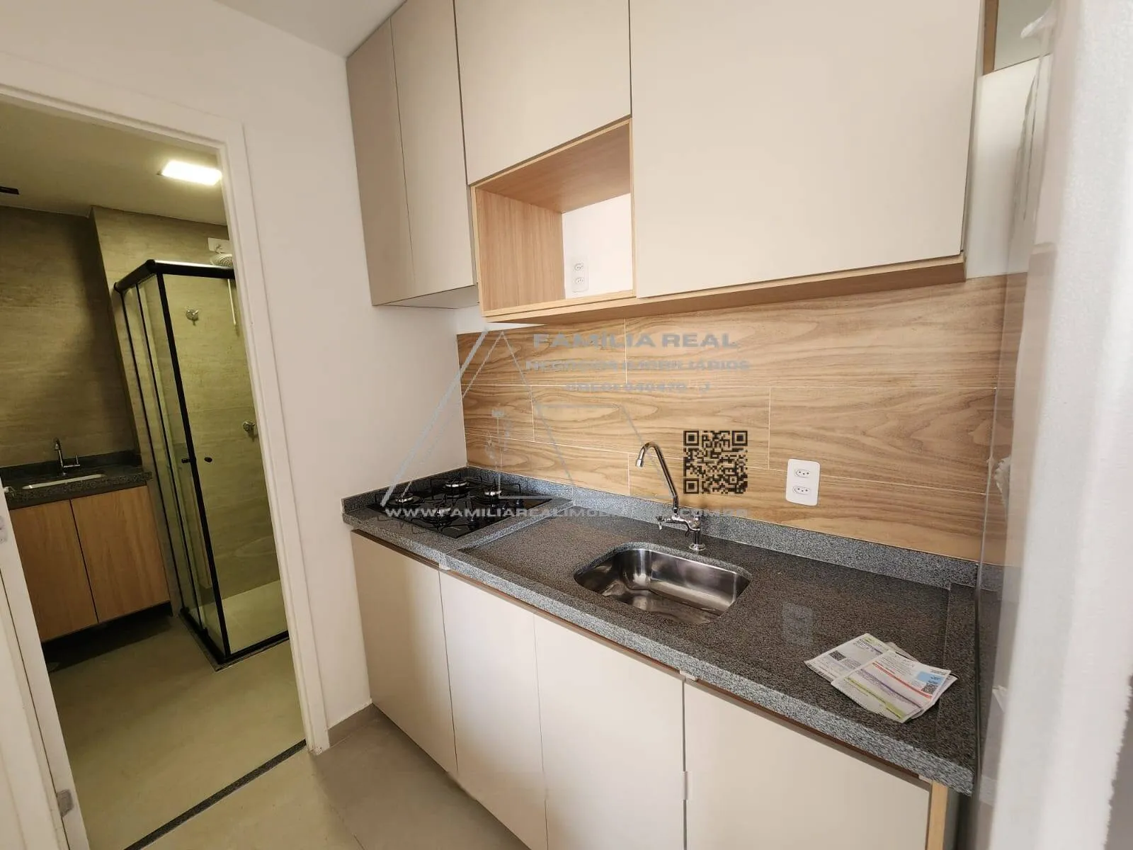 Imagem Apartamento Studio, com 01 Dormitório, para Locação em campos Elíseos