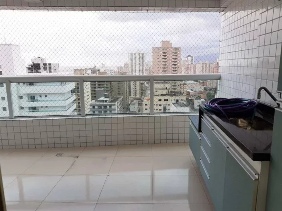 Imagem Apartamento com 3 dorms, Aviação, Praia Grande - R$ 960 mil, Cod: 224
