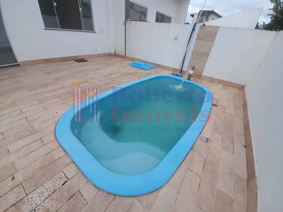 Imagem LINDA CASA GEMINADA 100 M² - ALTO PADRÃO DE CONSTRUÇÃO COM PISCINA