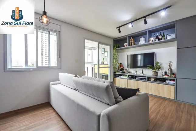 Foto do imóvel Apartamento à Venda No Brooklin Com 1 Suíte, Varanda e 1 Vaga em RUA DAS MARGARIDAS