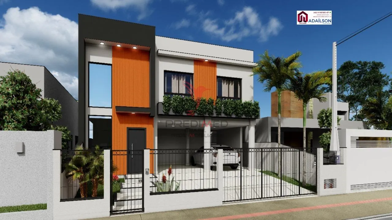 Imagem Sobrado à Venda 3 Dormitórios, sendo 1 Suíte Localização: Bairro Nova Palhoça SC, Brasil