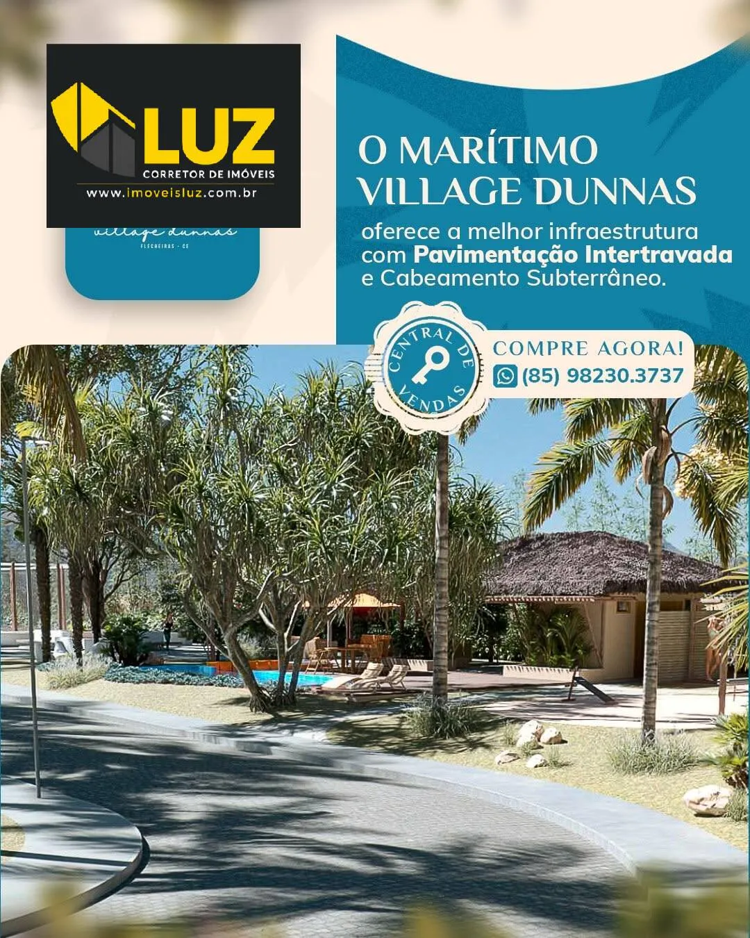 Imagem MARÍTIMO VILLAGE DUNNAS -Onde a exclusividade em Flecheiras