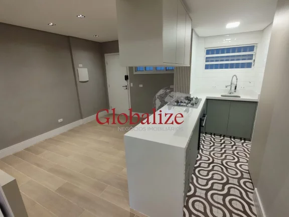 Imagem LINDO apartamento de 2 dormitórios todo reformado e planejado PORTEIRA FECHADA no bairro do Boqueirão em Santos (SP) por R$.700.000,00 com vista l