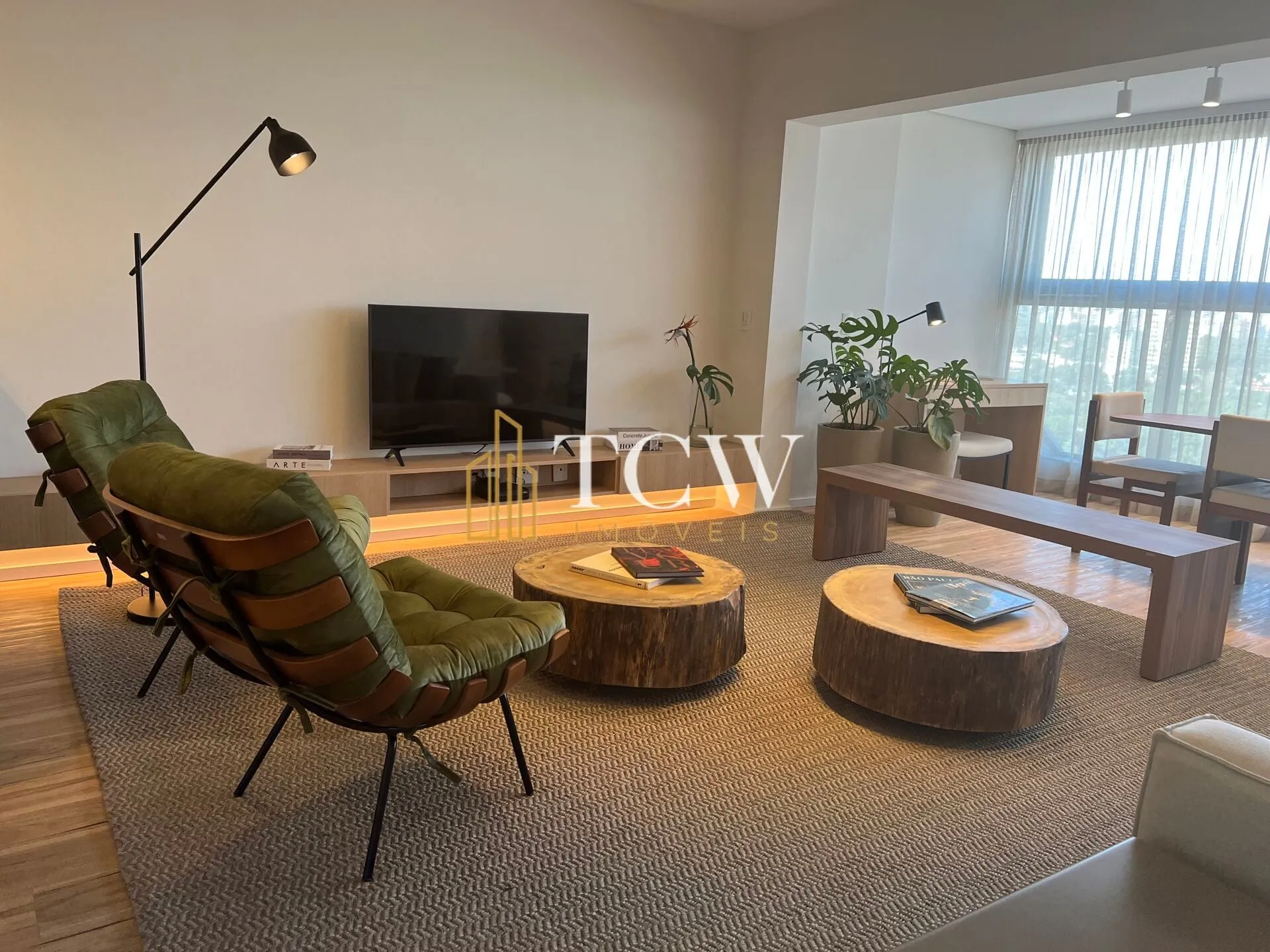 Imagem Apartamento Mobiliado para Locação em Pinheiros | 1 Suíte | 66 m² | 1 Vaga | São Paulo/SP