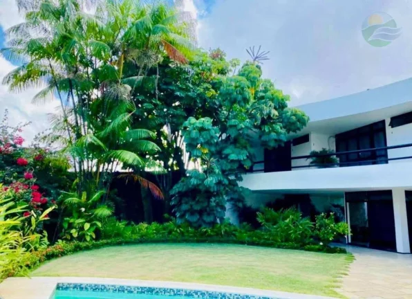 Imagem Casa ampla 850m2 com área externa acolhedora, Venda, em Setubal, Boa Viagem, Recife.