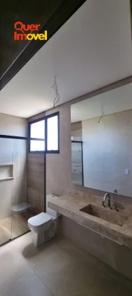 Imagem Luxuosa Casa em Condomínio à venda em Ribeirão Preto-SP, no Alphaville: 4 quartos, 4 suítes, 2 salas, 7 banheiros, 4 vagas de garagem, 498m² - Com Cinema Anfiteatro!