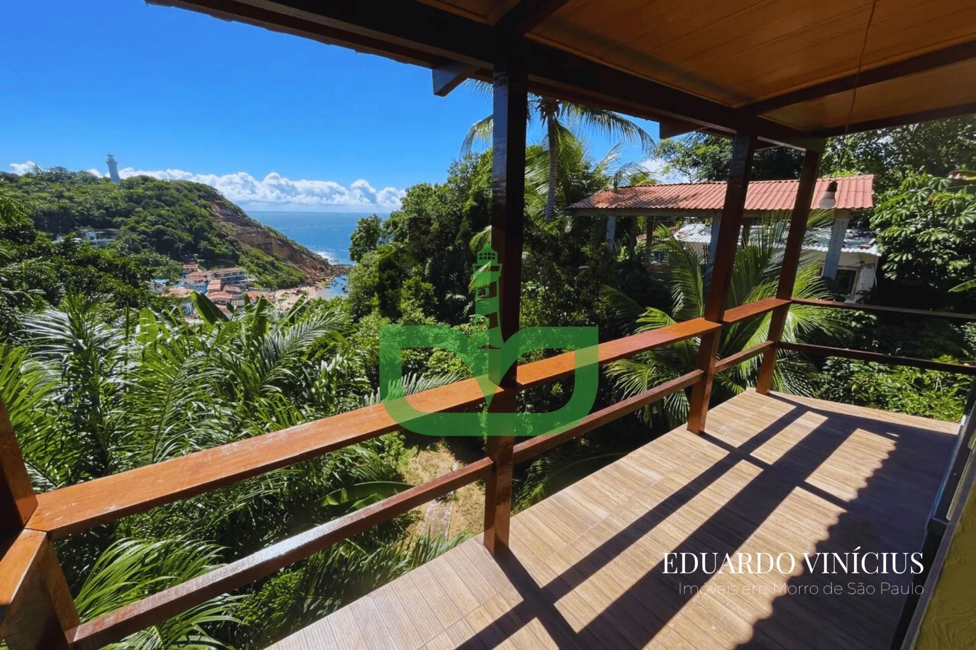 Foto do imóvel Condomínio de 4 Casas com Vista Mar 170m² em R. do Fogo, 31 - Morro de São Paulo, Cairu - BA