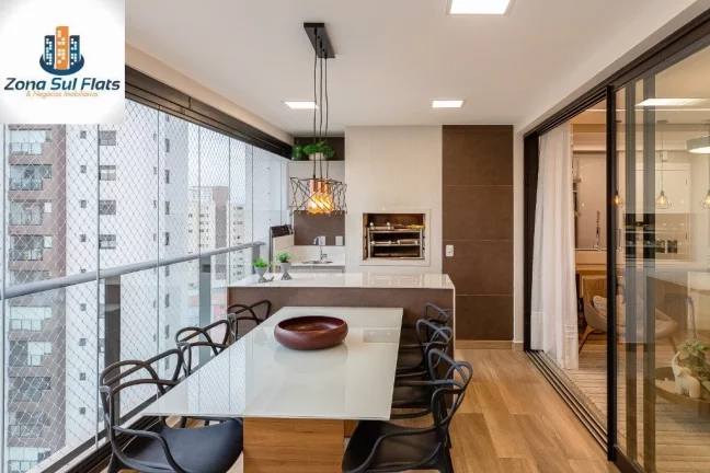 Imagem Apartamento à Venda No Campo Belo Com 2 Suítes, Varanda Gourmet e 2 Vagas