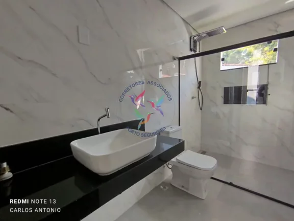 Imagem CASA LINEAR COM 3 SUITES