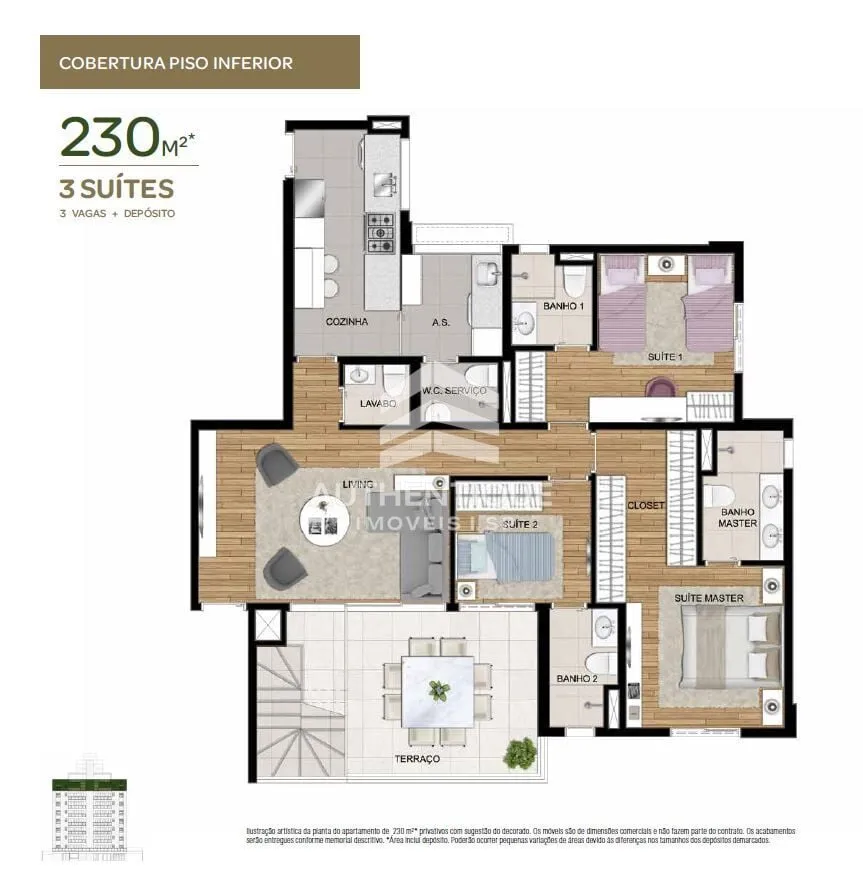 Imagem Bonjour Alto de Pinheiros - Apartamento à venda em São Paulo/SP