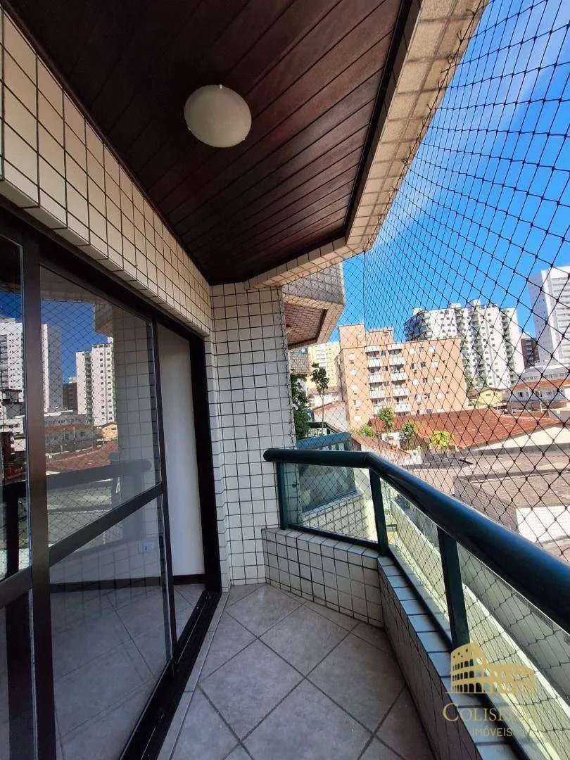 Imagem Apartamento com 3 dormitórios para alugar, 107 m² por R$ 4.000,00/mês - Canto do Forte - Praia Grande/SP