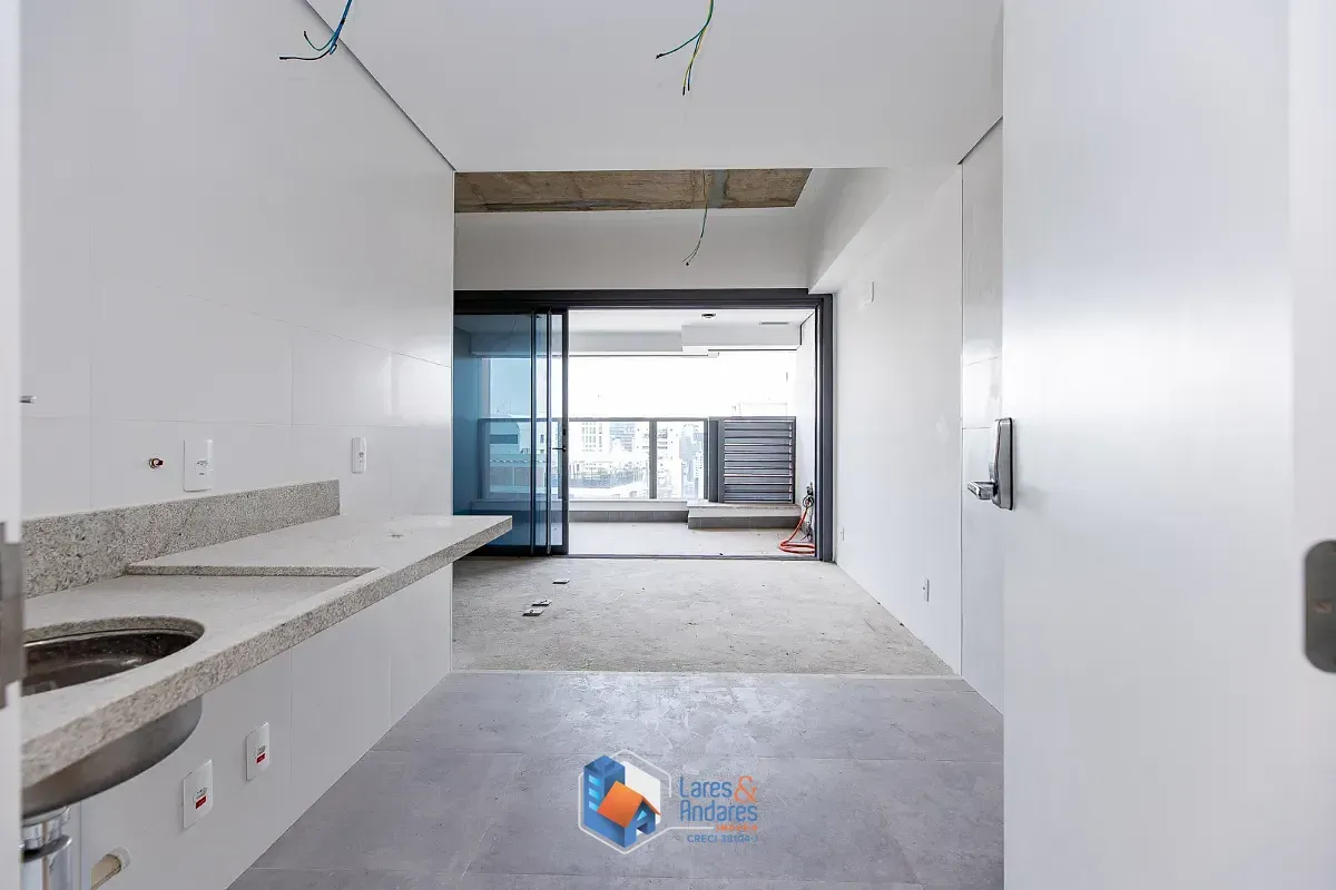 Imagem Apartamento para venda em Itaim Bibi com 1 quarto, sendo 1 suíte, 41m²