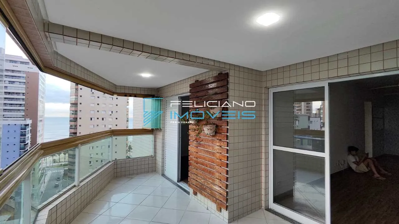 Imagem Apartamento com 3 quartos, Aviação, Praia Grande - R$ 850 mil, Cod: 7110