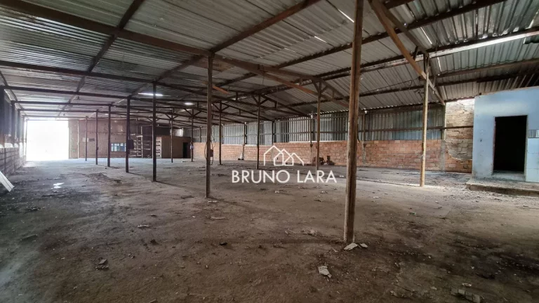 Imagem Galpão disponível para locação no Bairro Cidade Clube Residência – Igarapé/MG.