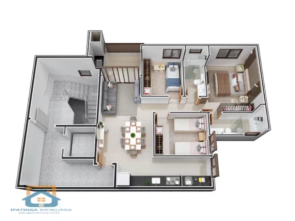 Imagem Apartamento Cobertura no Iguaçu - Ipatinga