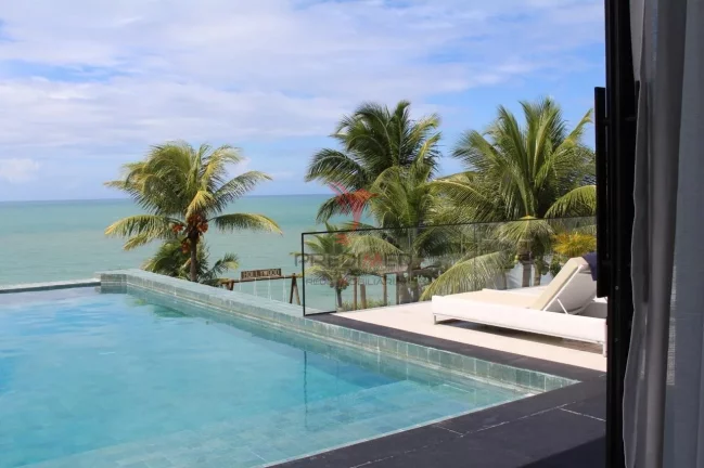 Imagem Magnífica Mansão com total 1359 mts2 em Tibau do Sul. Frente Mar. Com 5 Suites e Piscina