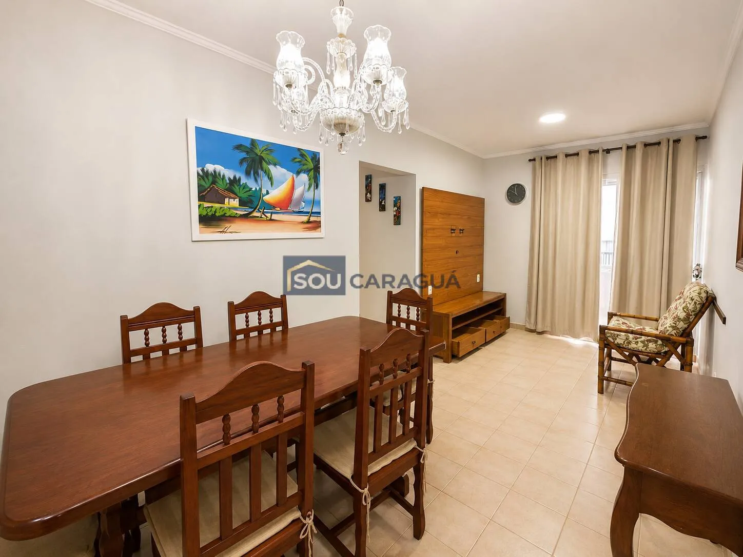 Imagem Apartamento a venda na orla da praia com vista para o mar no Indaiá Caraguá